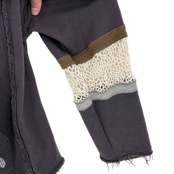 Free People Movement Dream Catcher Hoodie Black Medium - Picture 9 of 14